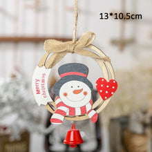 Load image into Gallery viewer, Christmas Decoration For Home Door Santa Snowman Garland Tree Christmas