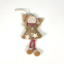 Load image into Gallery viewer, Christmas Decorations Wood Chips Christmas Smile