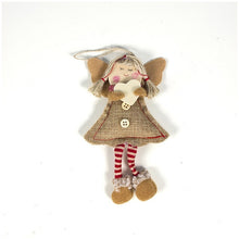 Load image into Gallery viewer, Christmas Decorations Wood Chips Christmas Smile