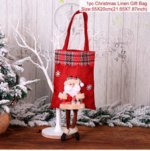 Load image into Gallery viewer, Christmas Gift Bags 2019 Christmas Candy Bags 2019 Noel Xmas Ornament Decorations Christmas Decorations For Home New Year 2020