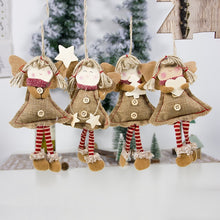 Load image into Gallery viewer, Christmas Decorations Wood Chips Christmas Smile