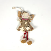 Load image into Gallery viewer, Christmas Decorations Wood Chips Christmas Smile