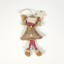 Load image into Gallery viewer, Christmas Decorations Wood Chips Christmas Smile